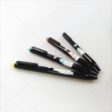 M&G ปากกาลูกลื่น กด 0.5 แฟนซี ABP-89015 <1/12> สีน้ำเงิน